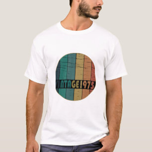 geboren 1975 Vintag 50. Geburtstagsgeschenk T-Shirt