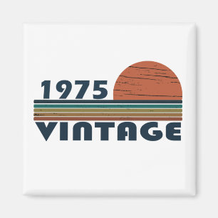 Geboren 1975 Vintager Geburtstag Magnet