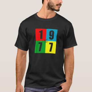 Geboren 1977 Retro Vintag 45. Geburtstag T-Shirt