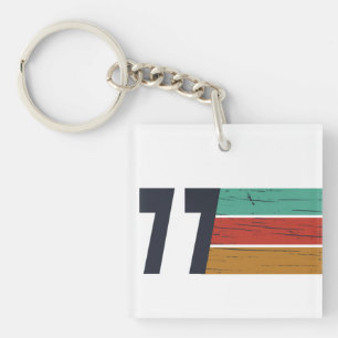 Geboren 1977 Vintage Geburtstagsgeschenke Schlüsselanhänger