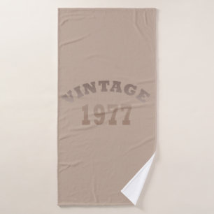 Geboren 1977 Vintager Geburtstag Badehandtuch