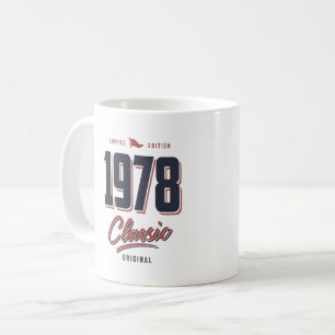 Geboren 1978 Geburtstag Kaffeetasse