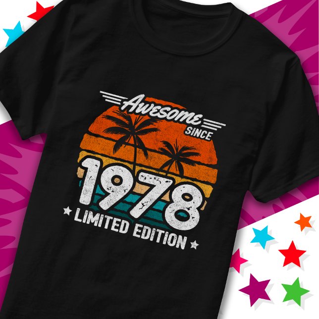 Geboren 1978 Limited Edition Retro Phantastisch se T-Shirt (Von Creator hochgeladen)