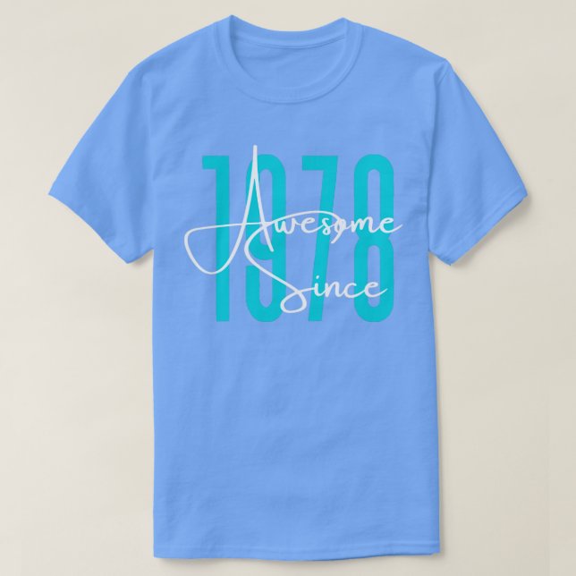 Geboren 1978 T-Shirt (Design vorne)