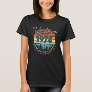 Geboren 1978 Vintag Juli 1978 44 Jahre alt T-Shirt