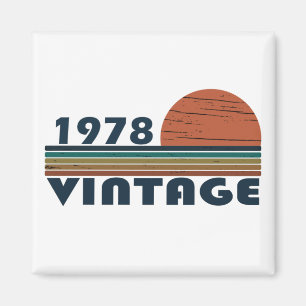 geboren 1978 Vintager Geburtstag Magnet