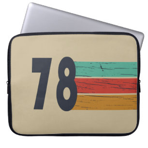 Geboren 1978 Vintages Geburtstagsgeschenk Laptopschutzhülle