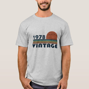 Geboren 1978 Vintages Geburtstagsgeschenk T-Shirt
