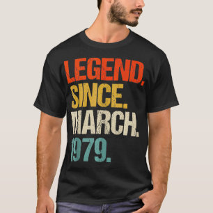 Geboren 1979 45 Jahre alt Geboren 1979 45. Geburts T-Shirt