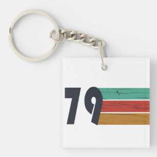 Geboren 1979 Vintage Geburtstagsgeschenke Schlüsselanhänger