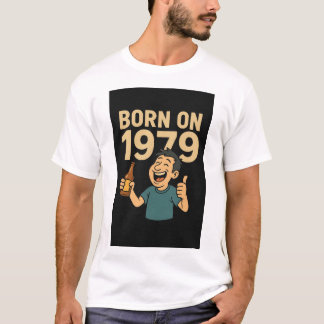 Geboren 1979 – Vintage Humor T-Shirt