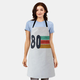 Geboren 1980 Vintage Geburtstagsgeschenke Schürze