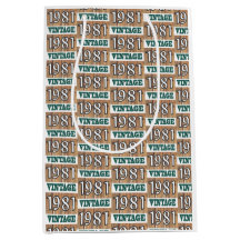 Geboren 1981 Mittelgeschenktasche