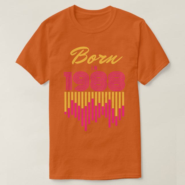 Geboren 1981 T-Shirt (Design vorne)