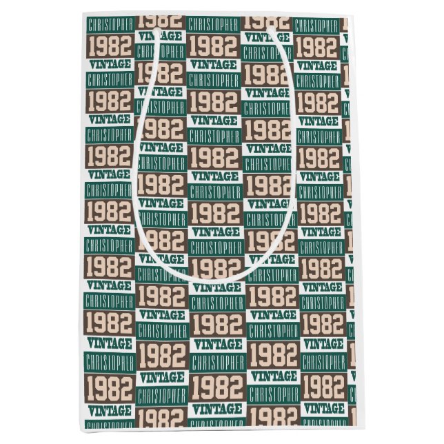 Geboren 1982 mittlere geschenktüte (Vorderseite)
