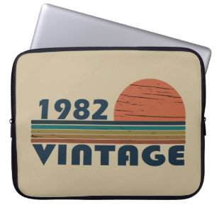 Geboren 1982 Vintager Geburtstag Laptopschutzhülle