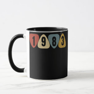 Geboren 1983 Gitarrist Plektrum Music Birthday Tasse