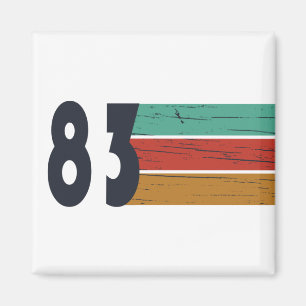 Geboren 1983 Vintages Geburtstagsgeschenk Magnet
