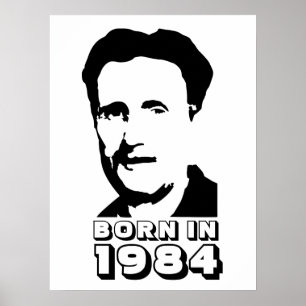 Geboren 1984 (George Orwell) Poster