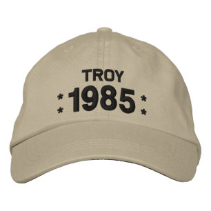 Geboren 1985 oder jedes Jahr 30. Geburtstag W06F O Bestickte Baseballkappe
