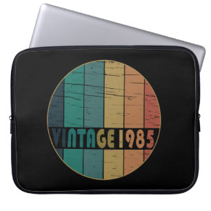 geboren 1985 Vintage 40. Geburtstagsgeschenk Laptopschutzhülle