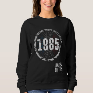 Geboren 1985 - Vintages klassisches Motorrad 40. B Sweatshirt
