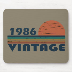 geboren 1986 Vintager Geburtstag Mousepad
