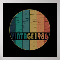 geboren 1986 Vintager Geburtstag