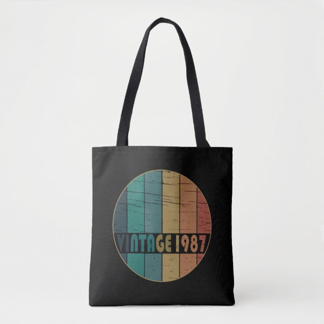 geboren 1987 Vintage Geburtstagsgeschenke (Vorderseite)