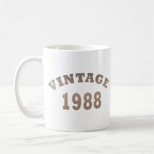 geboren 1988 Vintages Geburtstagsgeschenk Kaffeetasse