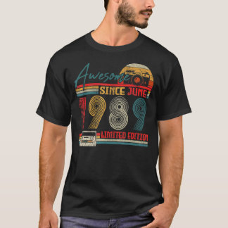 Geboren 1989 Phantastisch seit Juni 1989 33 Jahre  T-Shirt