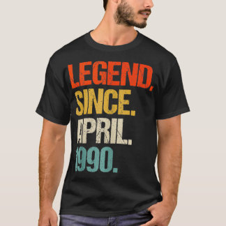 Geboren 1990 34 Jahre alt Gebildet 1990 34. Geburt T-Shirt