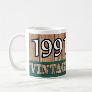 Geboren 1991 - Geburtstagsfeier Kaffeetasse