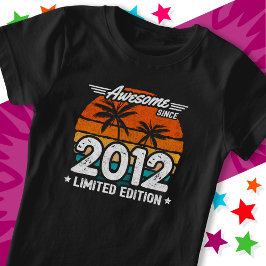 Geboren 2012 Limited Edition Retro Phantastisch se T-Shirt