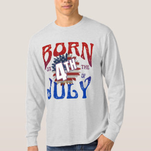 GEBOREN AM 4. JULI T-Shirt