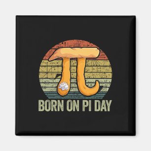 Geboren am Pi Day Shirt Magnet