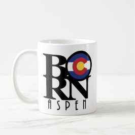 GEBOREN Aspen Colorado 11oz Kaffeetasse