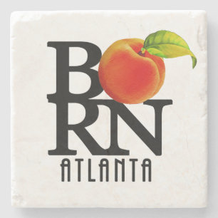 GEBOREN Atlanta Georgia Steinuntersetzer
