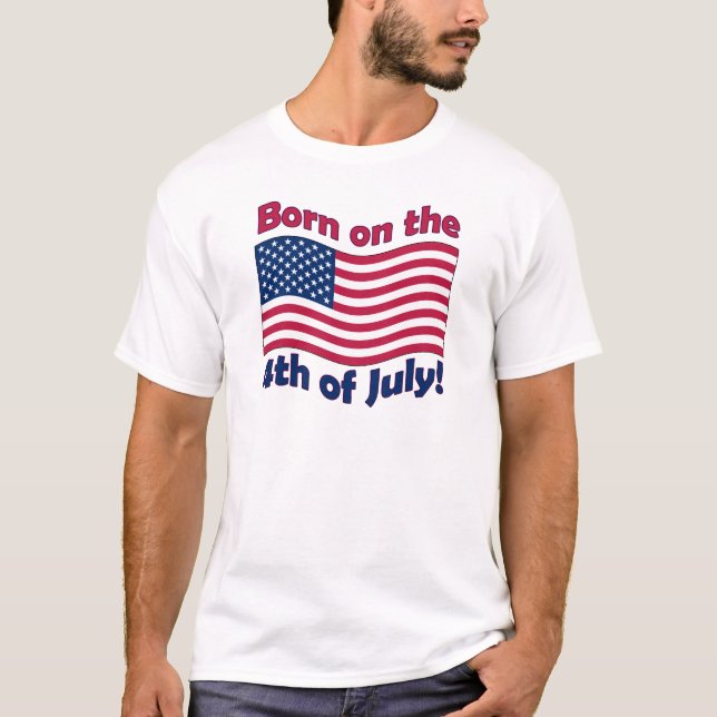 Geboren auf LEBEN Juli	4. EDUN T - Shirt (Vorderseite)