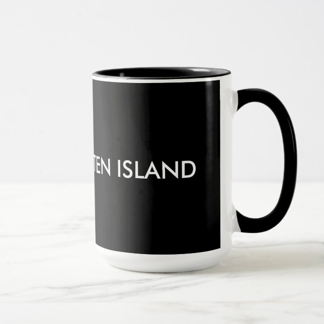 Geboren auf Staten Island Tasse (Rechts)