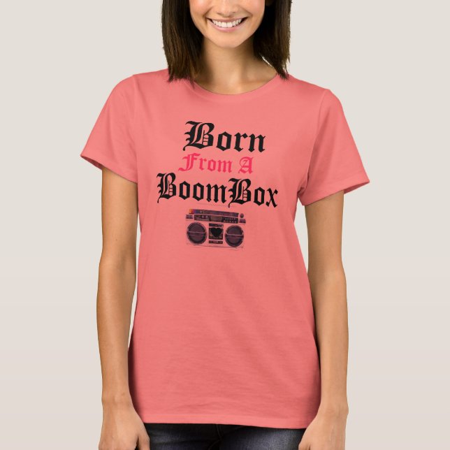 Geboren aus einer Bockbox T-Shirt (Vorderseite)