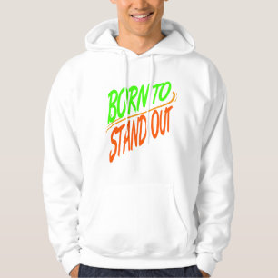Geboren ausstehen hoodie