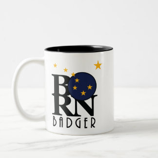 GEBOREN Badger Alaska 11oz Zweifarbige Tasse
