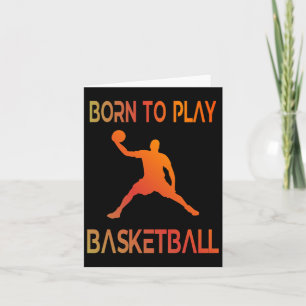 Geboren, Basketball-Basketball-Basketball-Spieler  Karte