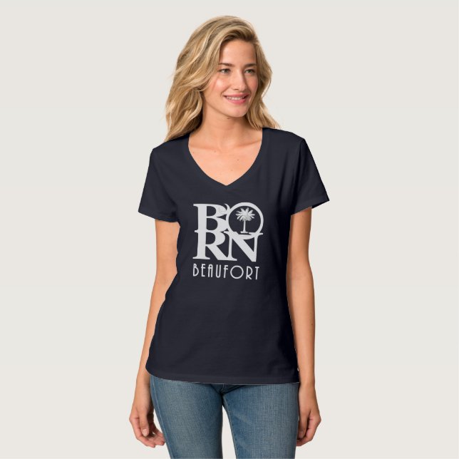 GEBOREN Beaufort T-Shirt (Vorderseite Vollansicht)