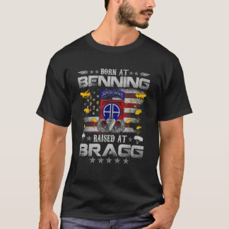 Geboren bei Ft Benning Raised Fort Bragg 82. Im Fl T-Shirt