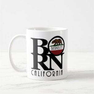 GEBOREN Berkeley California 11oz Kaffeetasse