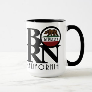 GEBOREN Berkeley California 15oz Tasse