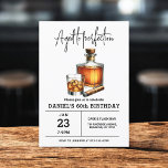 Geboren bis Perfection Whisky Zigarre 60. Geburtst Einladung<br><div class="desc">Heben Sie ein Glas, um stilvoll zu feiern mit diesem Erwachsenen Whiskey Bourbon Birthday Party Einladung. Mit einem rustikalen und dennoch raffinierten Design, das von klassischen Whisky-Labels inspiriert wird, ist diese Einladung perfekt für Liebhaber von edlen Spirituosen. Mit mutiger Typografie und reichen, erdigen Tönen Set es die Stimmung für eine...</div>