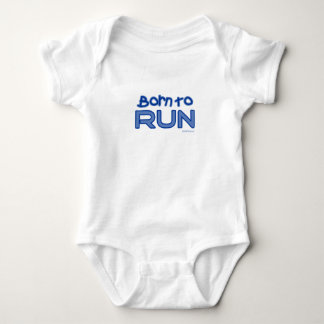 Geboren, - Blau laufen zu lassen Baby Strampler